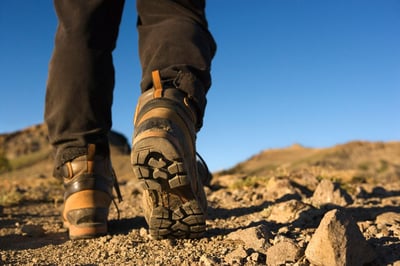 Wanderer - Wanderschuhe über Stock und Stein 