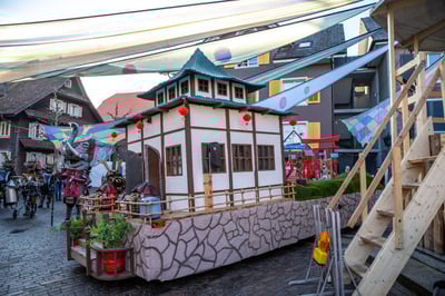 Fläckegosler Rotheburg - Umzugswagen