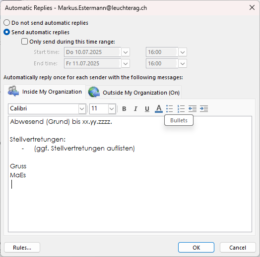 docugate-auto-replies-outlook-classic-settings